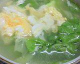 超簡単☆レタススープ作り方6写真