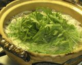 水菜と豆腐の鍋作り方5写真