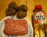 ご飯がすすむ　里芋の肉味噌作り方1写真