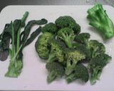 男の料理 ブロッコリーの茹で方作り方1写真