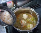 さっぱり！レモン肉団子のスープ作り方10写真