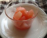 りんごのレアチーズケーキ♥作り方1写真
