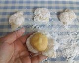 さつまいも餡の蜂蜜レモン大福作り方5写真