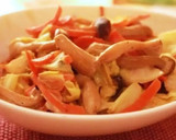 キャベツ✿ちくわの胡麻マヨ和え♡作り方4写真