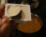 旨み引き立つ豆腐の味噌汁。作り方3写真