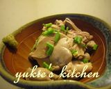 塩麹さんで～旨い茹でとり肝作り方10写真