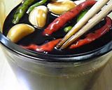 秘伝！隠し味のにんにくとうがらし醤油作り方6写真