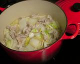 白菜と豚バラのあったか かさね蒸し♪作り方4写真