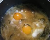 お味噌汁◇玉ねぎとワカメ作り方5写真