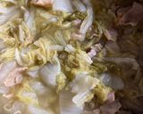 白菜のベーコン煮作り方8写真