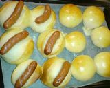 総菜パン　ウインナーとハムチーズ作り方12写真