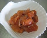 鮭とごぼうの胡麻味噌煮作り方2写真
