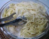 あら簡単❤たらこクリームパスタ作り方3写真