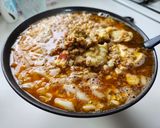豚ひき肉と玉ねぎ微塵切りどっさりの醤油ラーメン作り方7写真