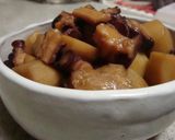 里芋とたこの煮物☆作り方5写真