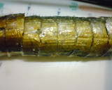 美味♪秋刀魚の燻製棒寿司仕立て作り方7写真