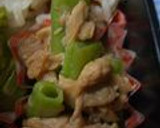 きぬさや＆ツナの焼肉のタレ炒め作り方5写真