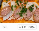 ｳｨﾝﾅｰ.玉ねぎ.ﾌﾞﾗﾍﾟピザトースト作り方6写真