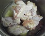 鶏手羽元とジャガイモの煮物☆作り方2写真