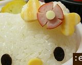 チーズで可愛いボーダー柄のハート作り方7写真
