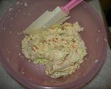 超ヘルシー！レンジで豆腐おからお好み焼き作り方2写真