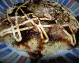 超ヘルシー！レンジで豆腐おからお好み焼き作り方5写真
