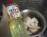 鶏手羽元とジャガイモの煮物☆作り方5写真