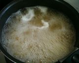 ウインナーとほうれん草のクリームパスタ作り方1写真