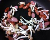 ウインナーとほうれん草のクリームパスタ作り方3写真