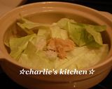 オンリー キャベツ 鍋♪作り方1写真