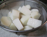 こっくりほっこり里芋と豚肉の煮物作り方1写真
