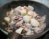 こっくりほっこり里芋と豚肉の煮物作り方2写真