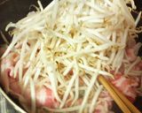簡単✿豚バラと❀もやしの✿チーズ炒め作り方2写真