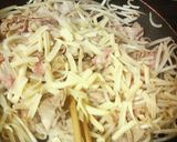 簡単✿豚バラと❀もやしの✿チーズ炒め作り方3写真