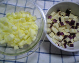 ♪炊飯器♪ さつまいもとりんごのケーキ作り方1写真