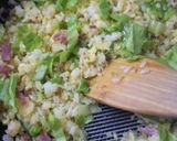 おきあみエビと濃縮めんつゆでチャーハン♪作り方6写真