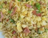 おきあみエビと濃縮めんつゆでチャーハン♪作り方7写真
