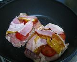 チキントマトベーコン&チーズ作り方3写真