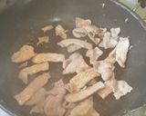 豚肉とキャベツの焼きうどん作り方4写真