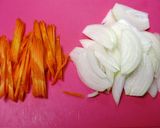 和風スープパスタ　きのことシーチキン入り作り方1写真
