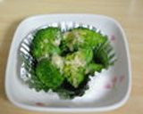 お浸し柚子マヨ胡椒で作り方3写真