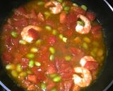 海老と水菜の簡単パスタ★ランチにどうぞ♪作り方4写真