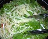 海老と水菜の簡単パスタ★ランチにどうぞ♪作り方6写真