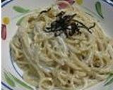 明太子のクリームパスタ。作り方7写真