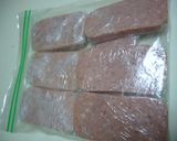 『1度に食べきれないスパム缶の保存方法』作り方5写真