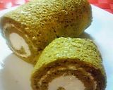 簡単☆抹茶のロールケーキ作り方11写真