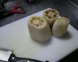ときたま食べたくなる　辛子蓮根作り方2写真