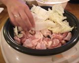 鉄板で焼くとり白菜作り方1写真