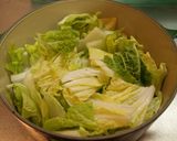 はくさいと鶏だんごのあっさり蒸し煮作り方1写真