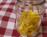 ドライ食用菊で黄色い彩り　作り方4写真